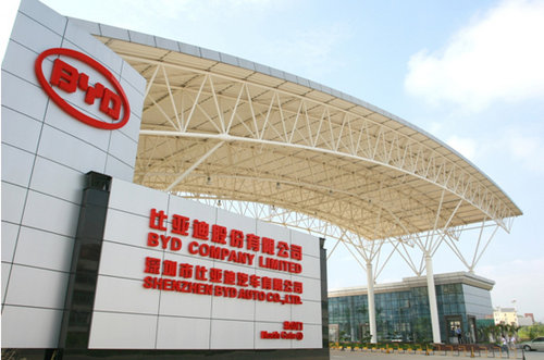 深圳比亞迪汽車廠房地坪